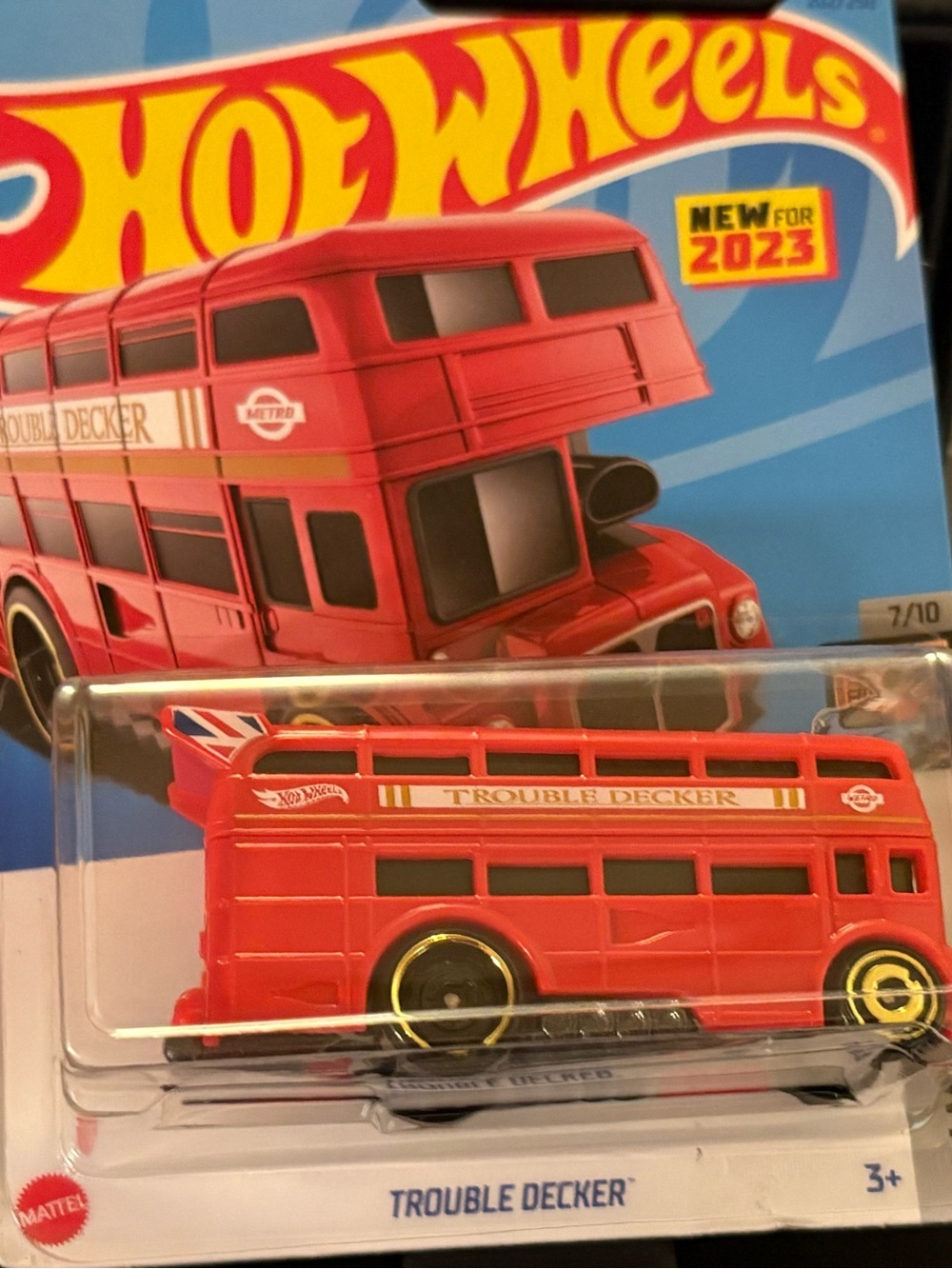 2023 Unopened New in Box RARE Hot Wheels “Trouble Decker”